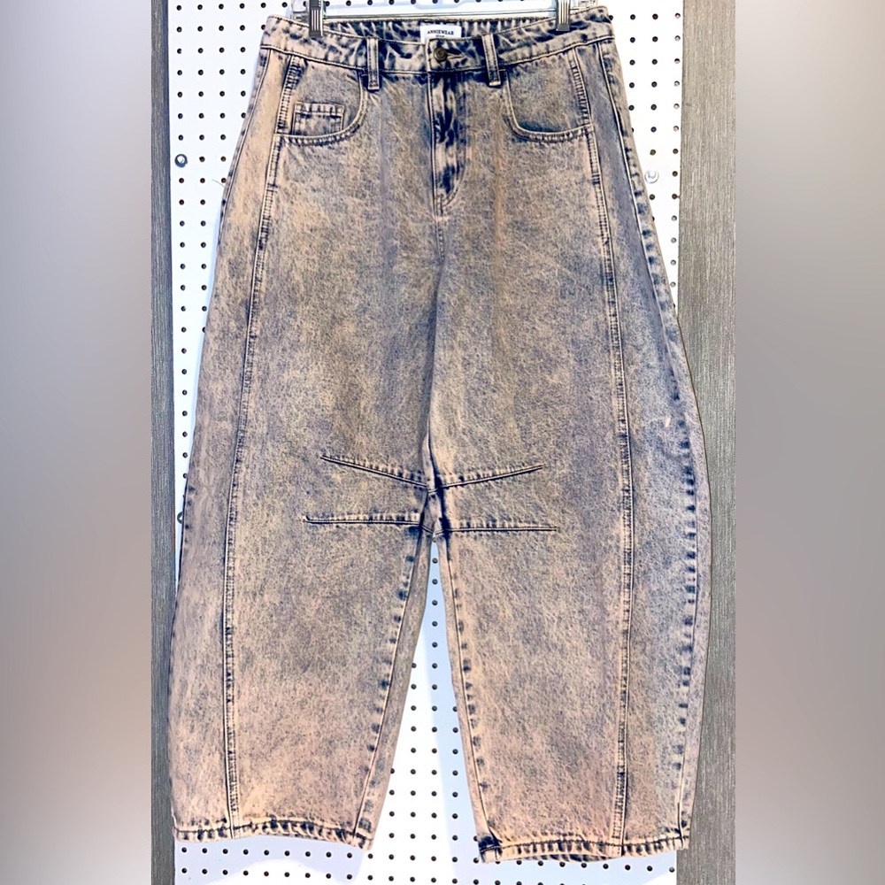 Annie Wear Denim barrel leg jeans